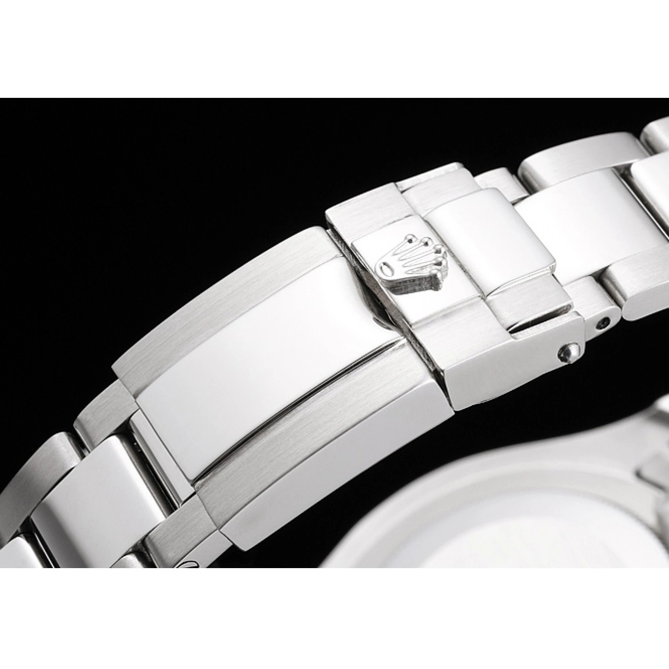 Aaa fake watches And Yacht-Master Case Black Bracelet Steel Dial Swiss Stainless Rolex 0629